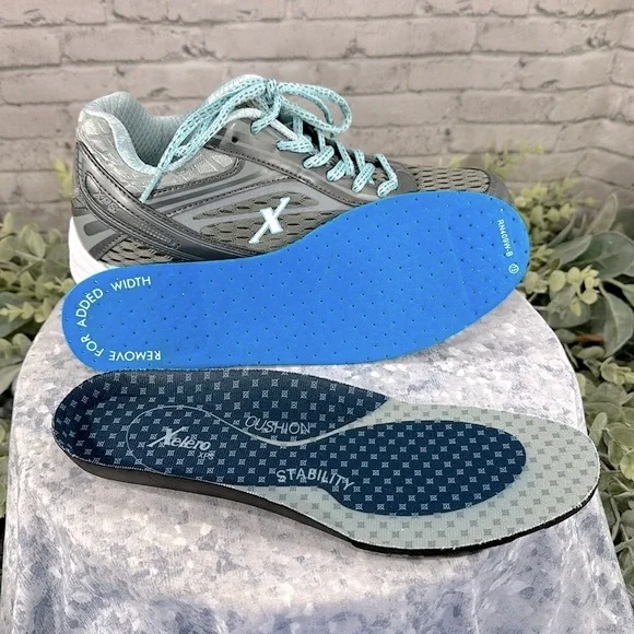 Xelero Genesis XPS Gray/Mint Swiss Technology Performance Athletics WMS 7.5M✨NEW - Picture 10 of 16